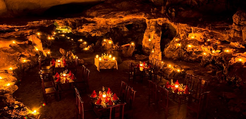 Dinner in Cave
